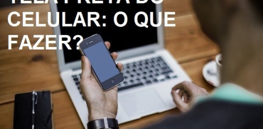 A tela do meu celular ficou preta: como resolver?