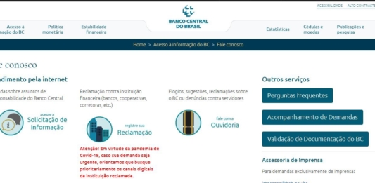 Como fazer uma Reclamação no Banco Central?