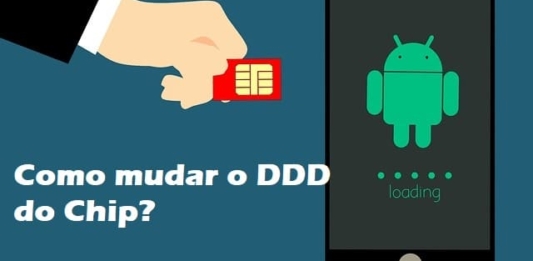 Como mudar o DDD do Chip?