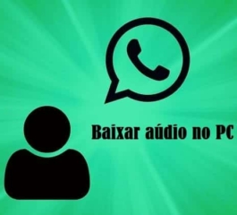 Como baixar áudio do WhatsApp no PC?