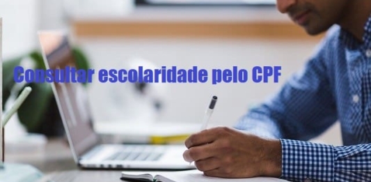 Como consultar escolaridade pelo CPF?