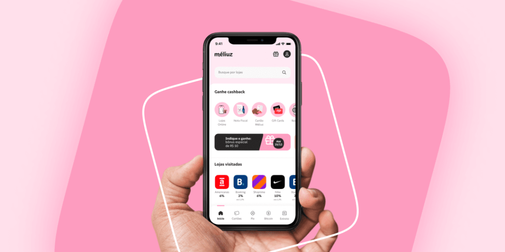 Méliuz: economize em suas compras, receba dinheiro de volta e resgate via PIX