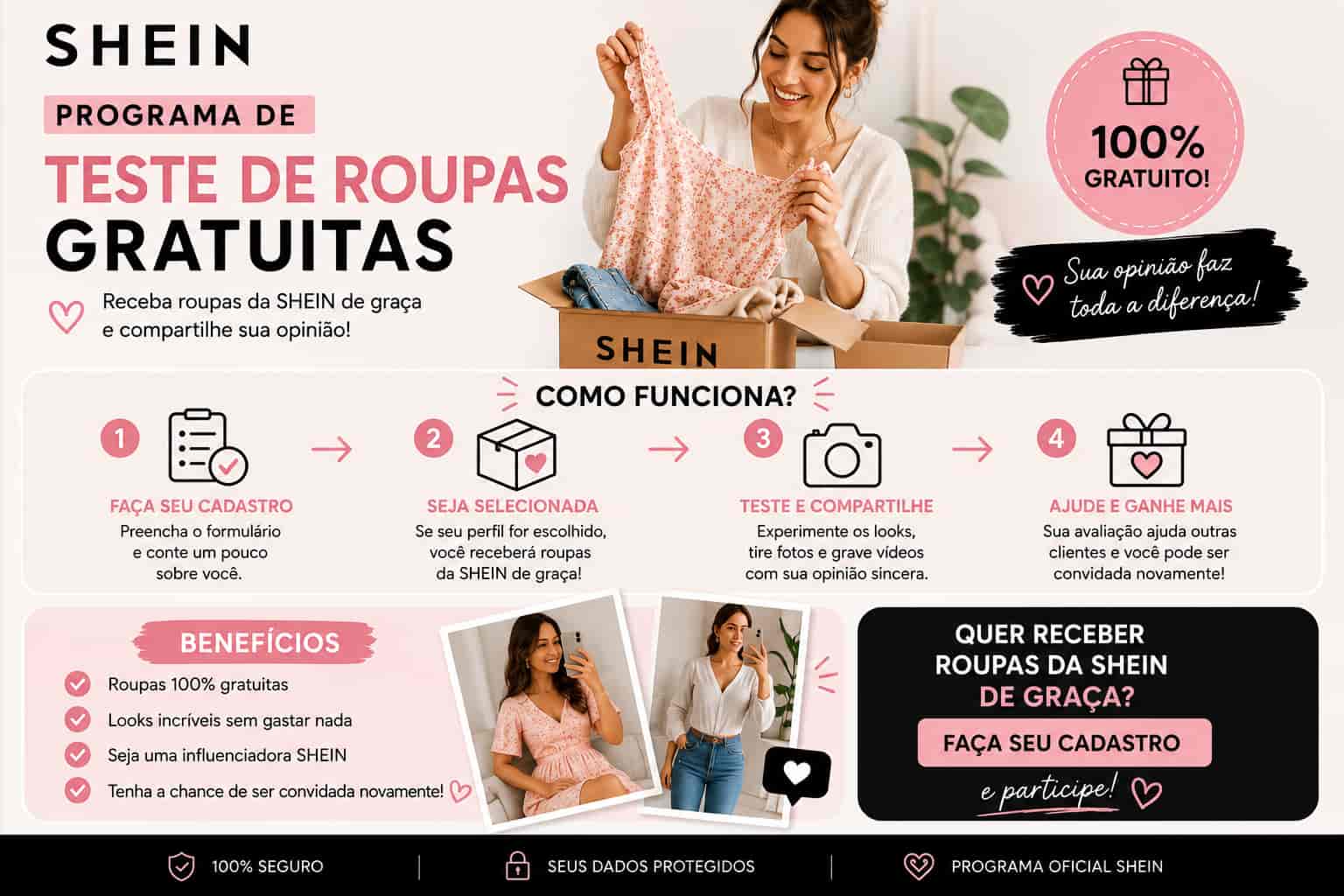 Teste Gratuito Shein